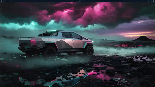 Empty desktop