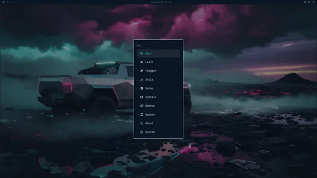 Omarchy menu