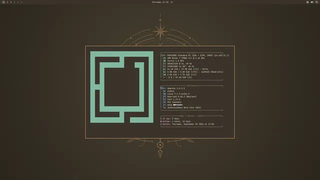 About window