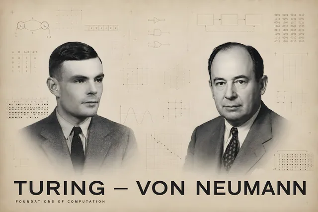 Giants wallpaper: turing von neumann