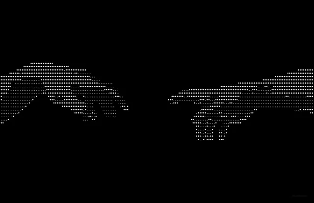 God Is In The Rain wallpaper: dot hands