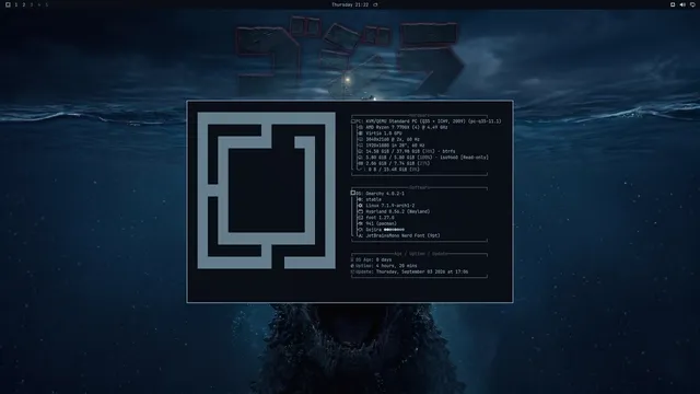 About window