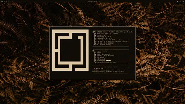 About window