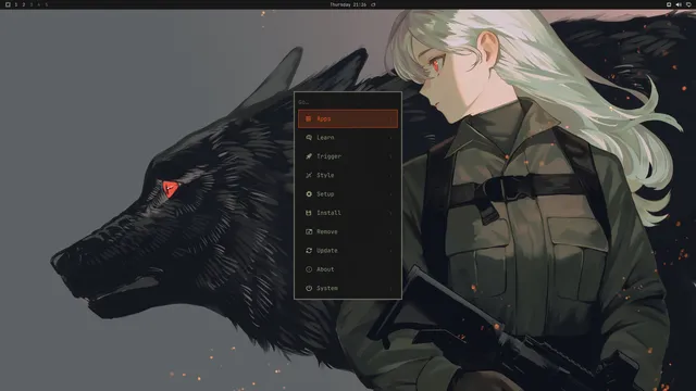 Omarchy menu