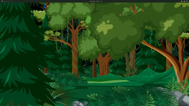 Empty desktop