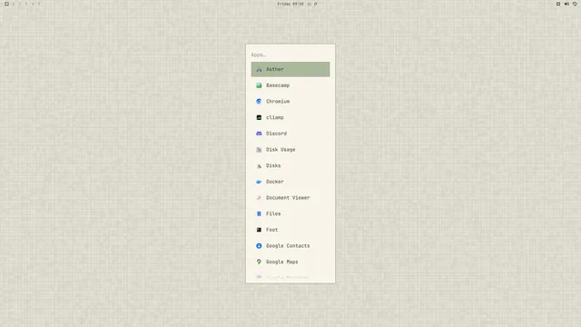 App launcher