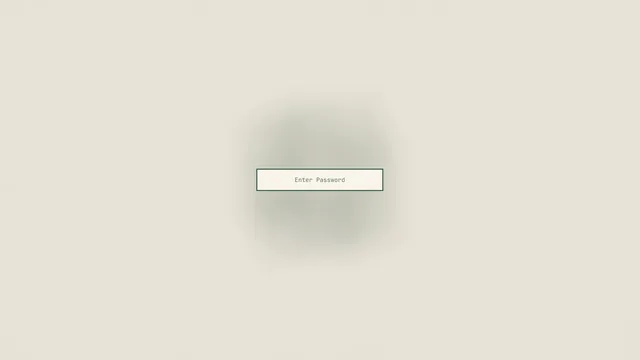 Lock screen