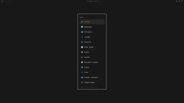 App launcher