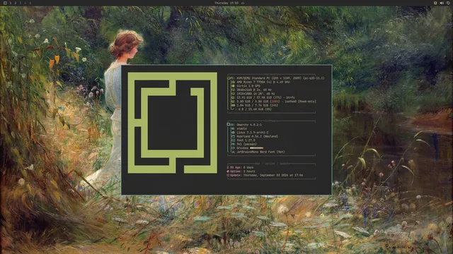 About window