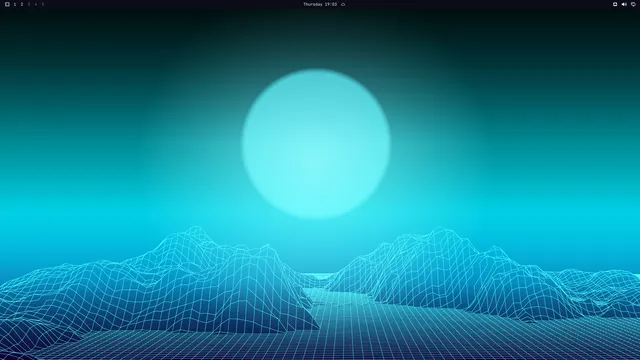 Empty desktop