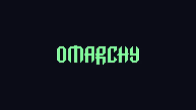 Hackerman wallpaper: omarchy