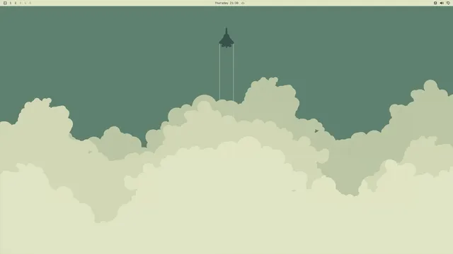 Empty desktop