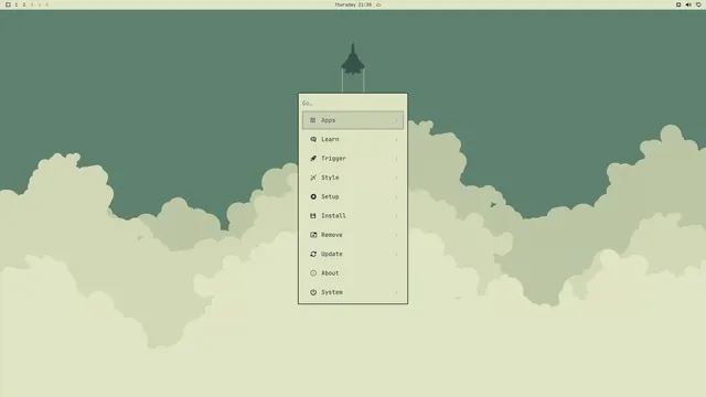 Omarchy menu