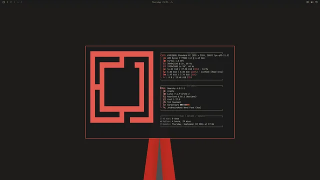 About window