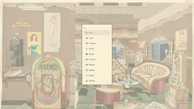 Omarchy menu