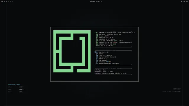 About window