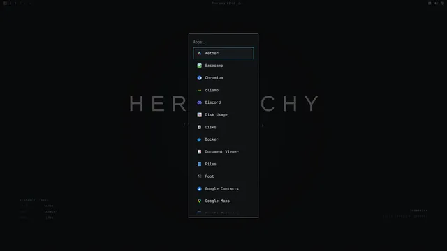 App launcher