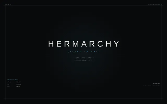 Hermarchy wallpaper: hermarchy command