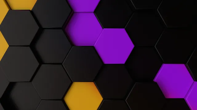 Hex wallpaper: onyx cells