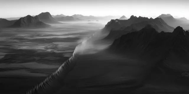 Hinterlands wallpaper: ridge scar
