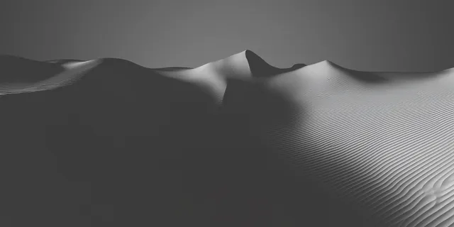 Hinterlands wallpaper: silver dunes