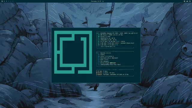 About window