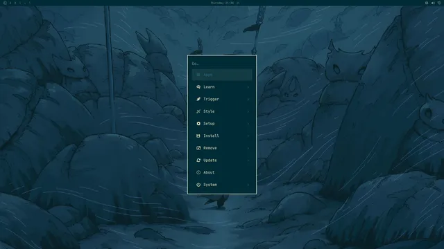 Omarchy menu