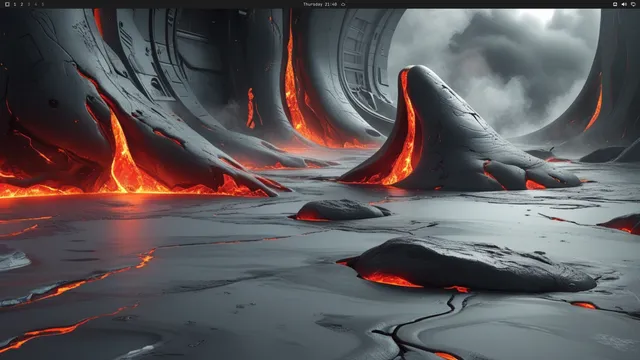 Empty desktop