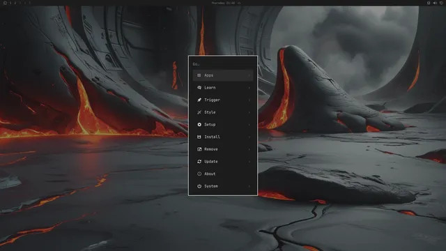 Omarchy menu