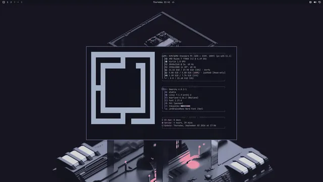 About window