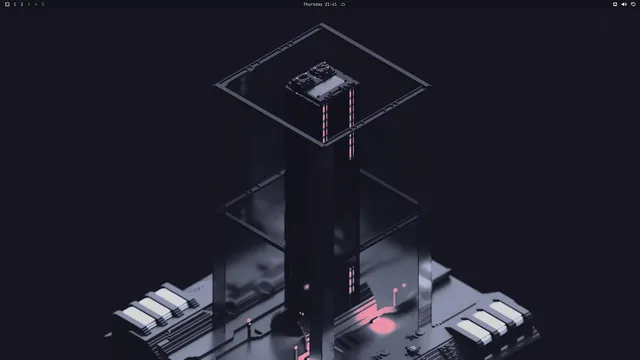 Empty desktop