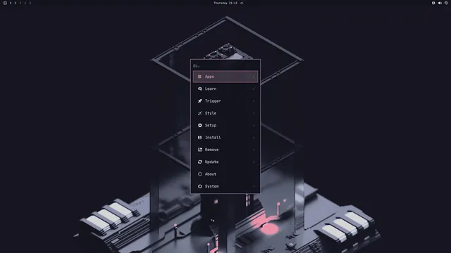 Omarchy menu