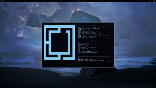About window