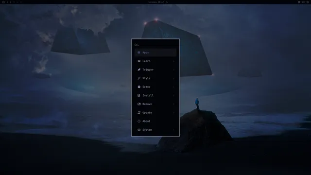 Omarchy menu