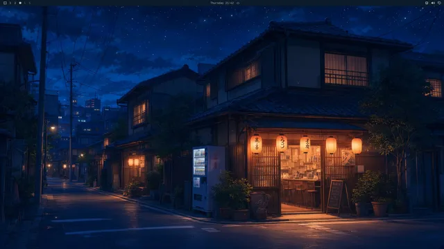 Empty desktop