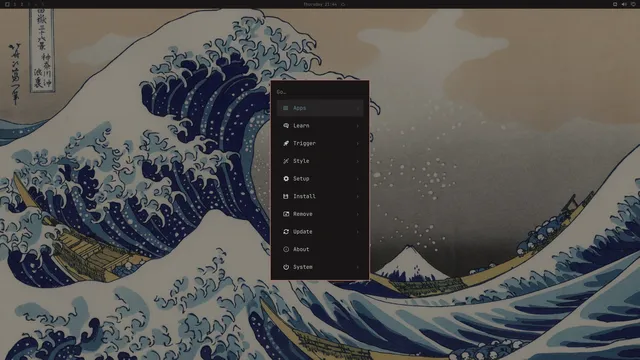 Omarchy menu