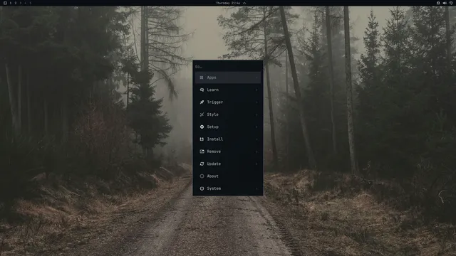 Omarchy menu