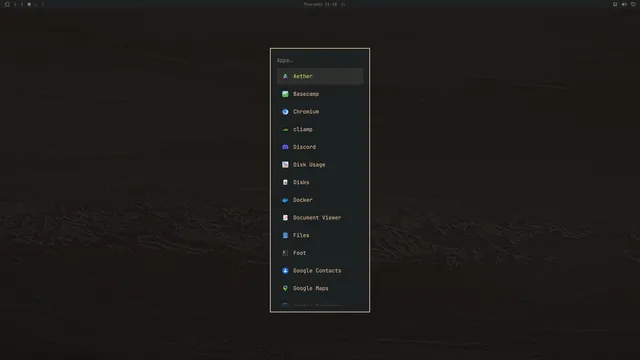 App launcher