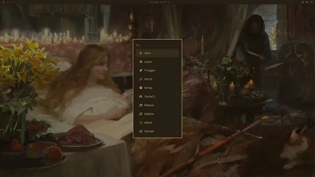Omarchy menu