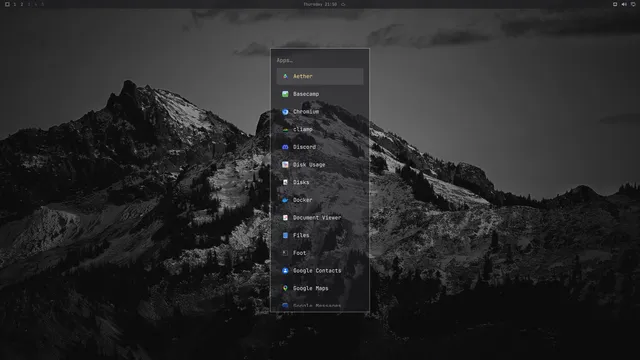 App launcher
