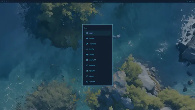 Omarchy menu