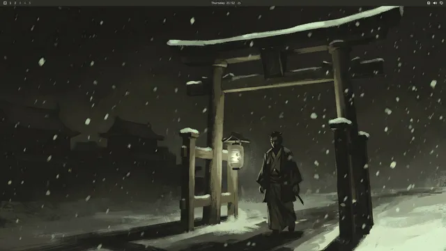 Empty desktop