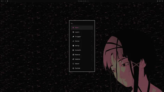 Omarchy menu