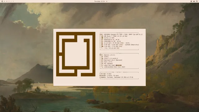 About window