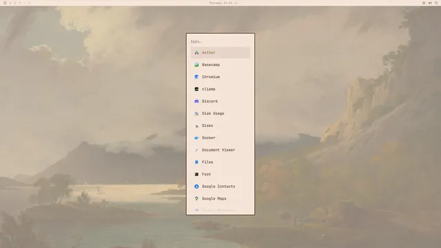 App launcher