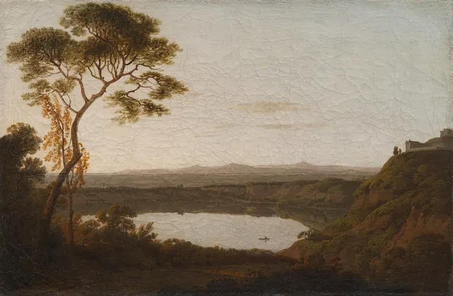 Lakes And Light wallpaper: lake albano 1790 1792