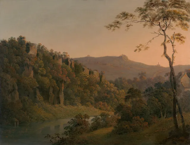 Lakes And Light wallpaper: matlock dale between 1780 1785