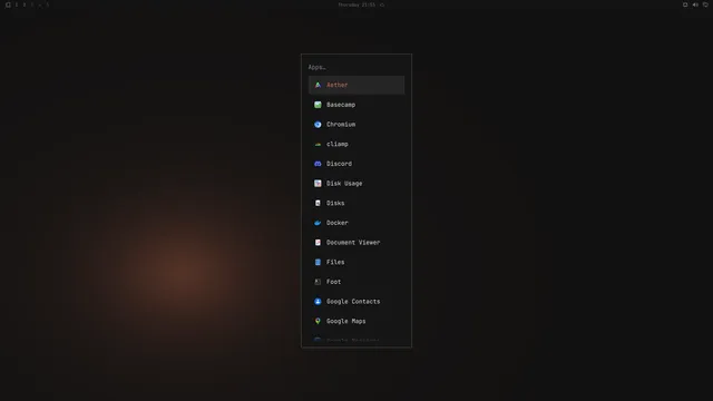 App launcher