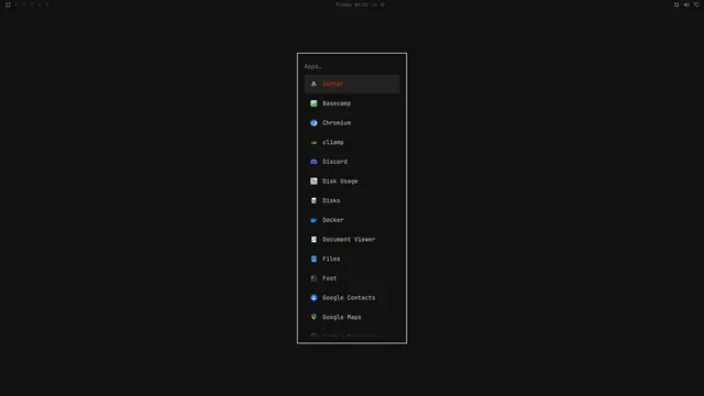 App launcher