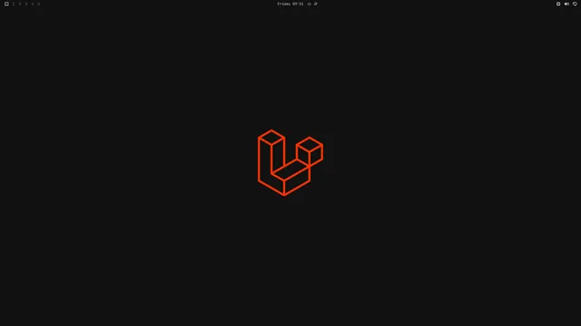 Empty desktop